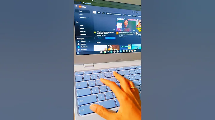 How to close chrome tabs on laptop/Chromebook using keyboard shortcut #shorts #viral #trending