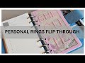 2023 Personal Rings Flip Through