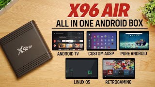 X96 Air - An Affordable All-in-One Android Box that can Run Android, Linux, and Retrogaming OS