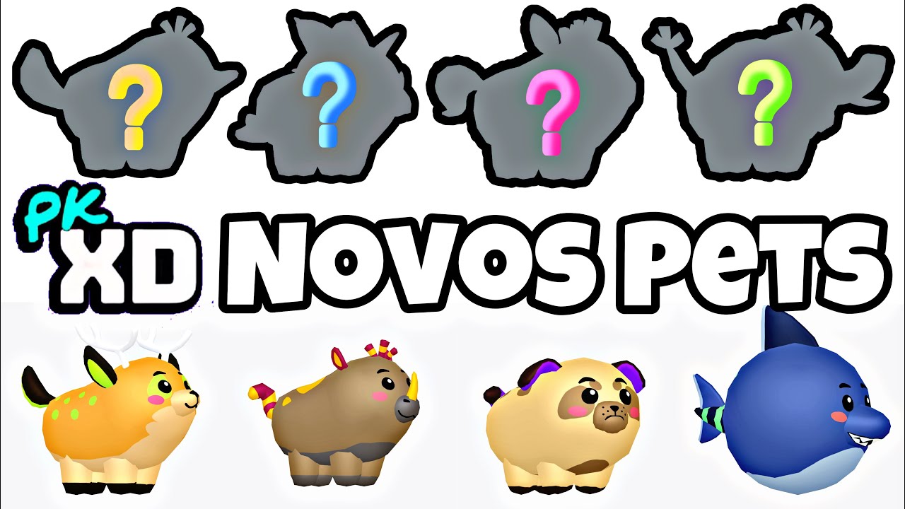 PK XD ATUALIZAÇÃO NOVOS PETS MEGA FOFOS! NOTÍCIAS E SPOILERS JORNAL PK