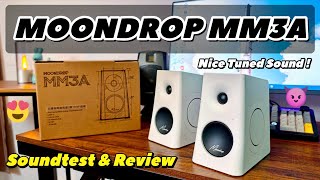 MOONDROP MM3A Soundtest & Review: The Ultimate Compact Desktop Speakers?