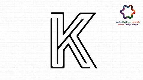 illustrator tutorial : Text Logo Design Tutorial Using Font - Create a Line Text Effect