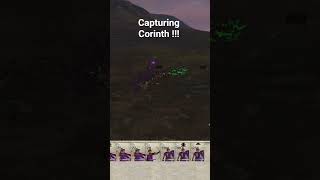 Capturing Corinth ! #rometotalwar #romeremastered #medieval2totalwar