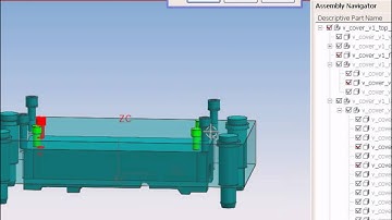 NX4 Moldwizard 5 Screw Modification