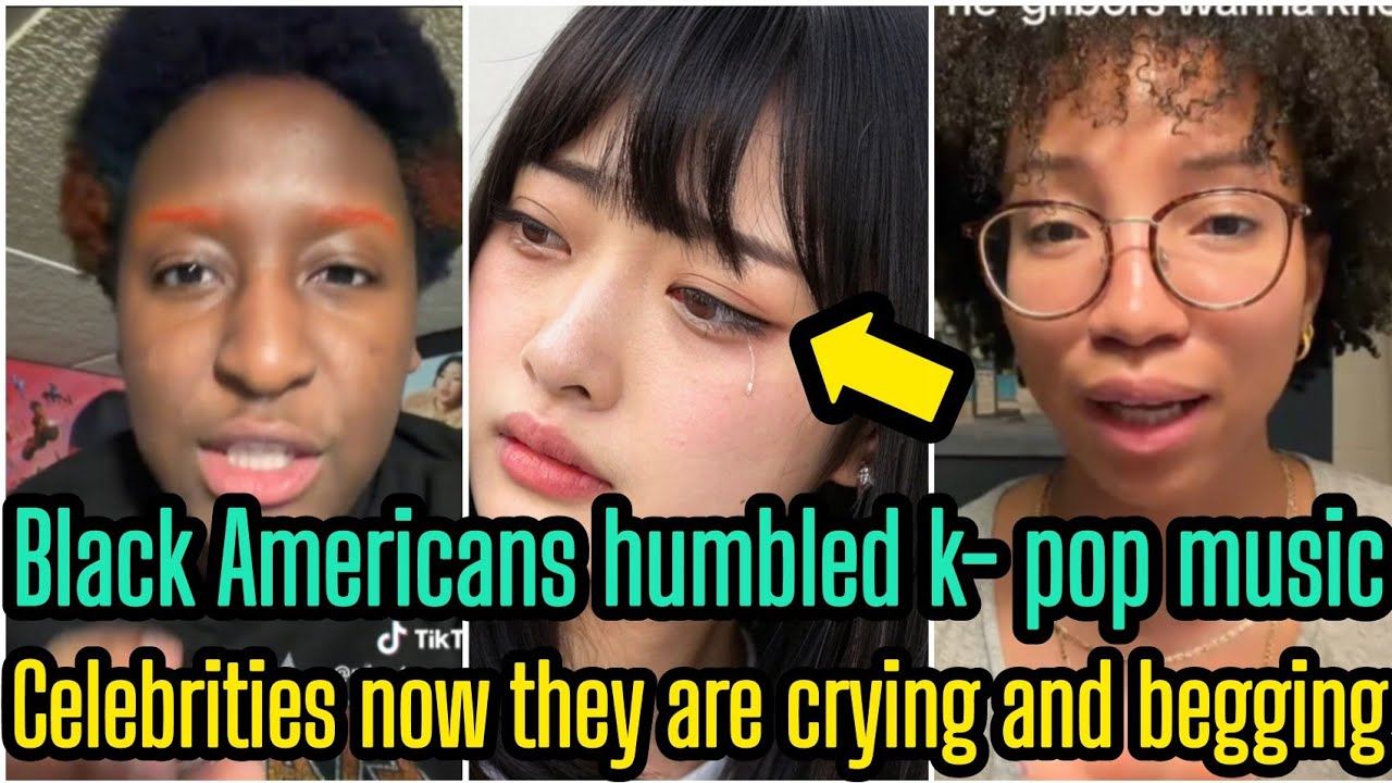 K- pop music celebrity Wanted to in$ult black Americans by Doing this😂now he is crying & apologizing