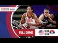 USA v Serbia - Full Game - FIBA Women's Olympic Qualifying Tournament 2020