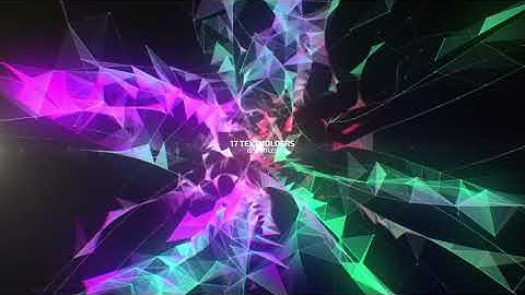 4K Colorful Cinematic Plexus Trailer Titles (2 Versions) | After Effects Titles - Envato elements