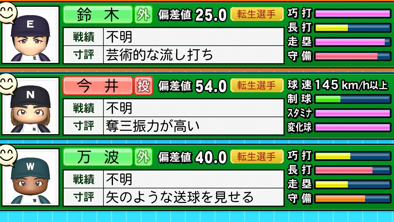 【栄冠ナイン】スタメンが全員転生ならどんな成績残すのか？21 イチロー・今井達也・万波中正が新加入！【パワプロ2025】