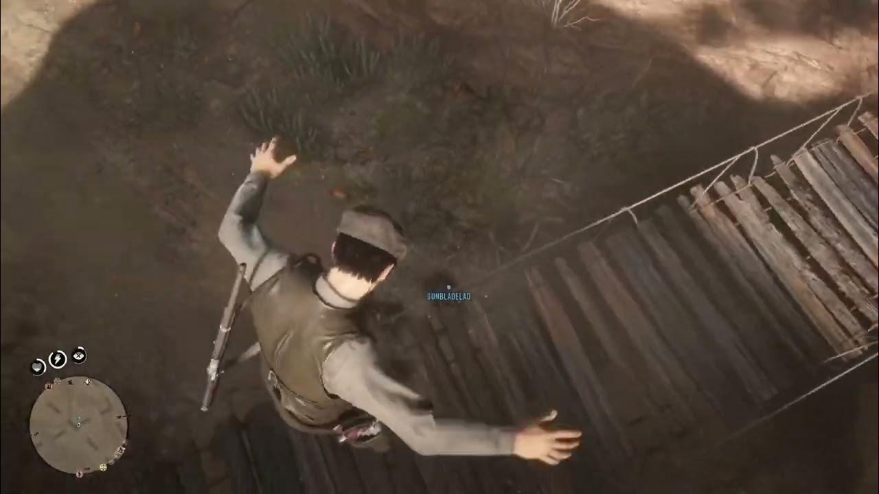 RDR2 rope bridge glitch YouTube