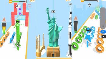 3D Games 🧚‍♀️ | noob vs pro vs hacker vs god | Gameplay (long neck run) #pikiplay