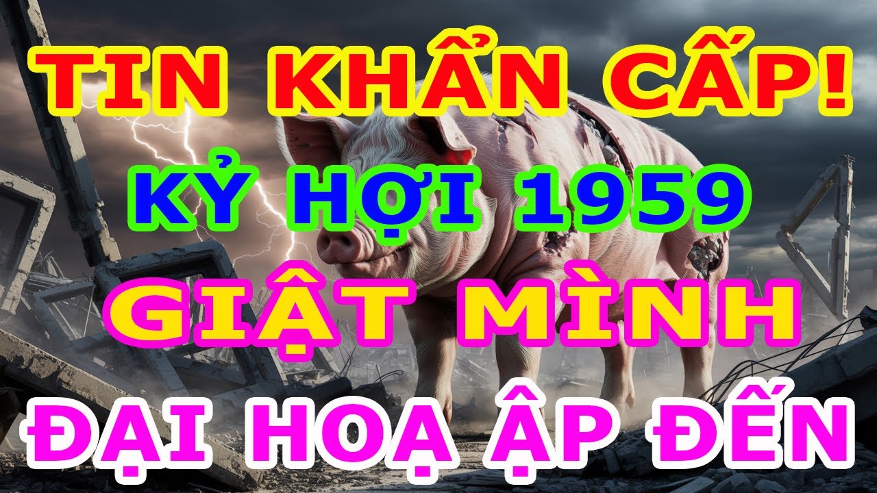 NGHE XONG GIẬT MÌNH! Kỷ Hợi 1959 Cần Tránh Điều Gì Kẻo Đại Họa Ập Đến