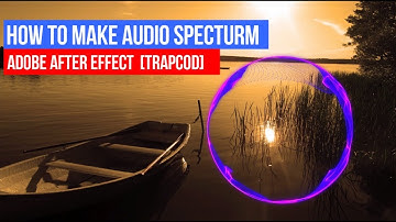 How to make Audio Spectrum [Adobe after effect tutorial] -NoCopyRightSound