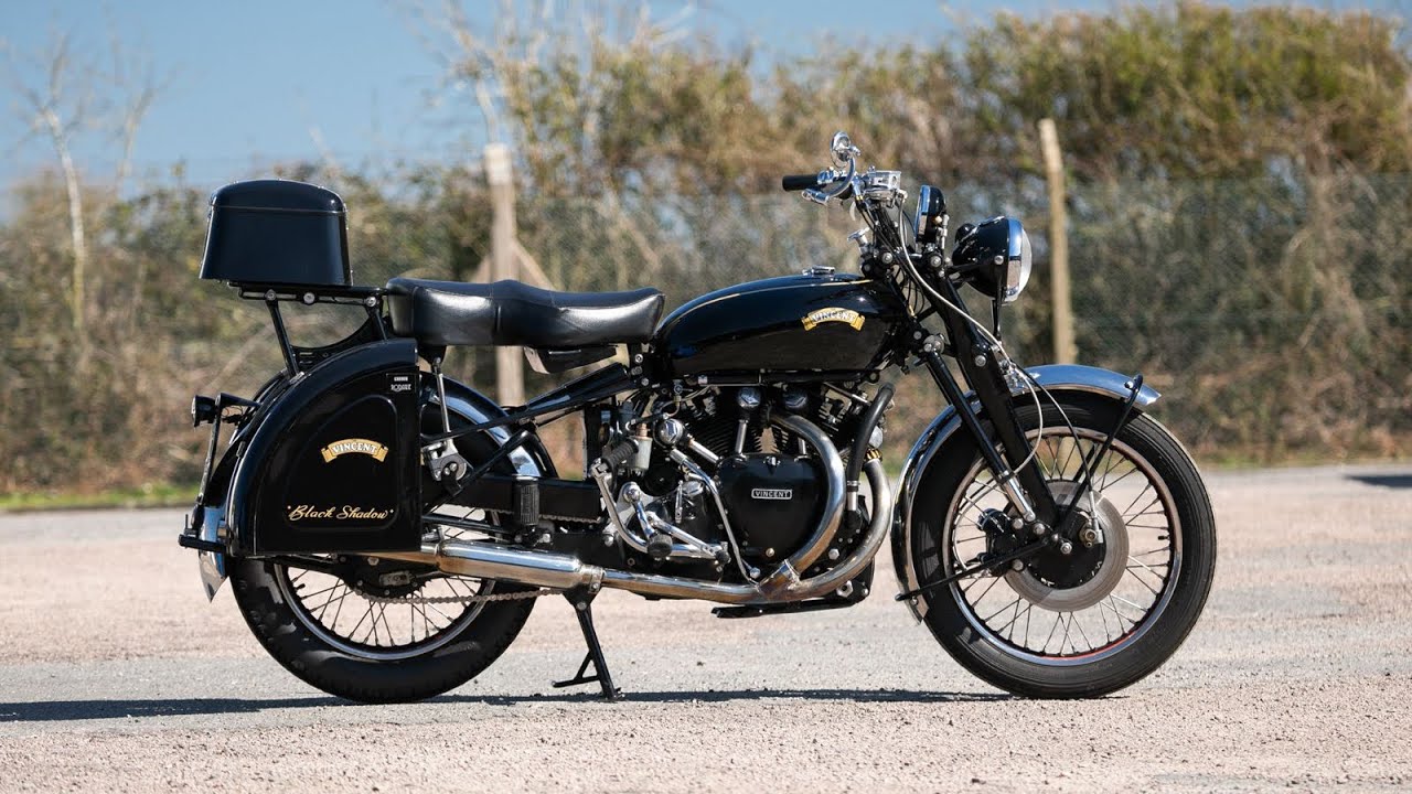 Iconic Auctioneers | 1952 Vincent Series C Black Shadow 998cc-Sold