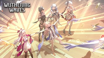 Anniversary Celebration Cutscene Animation ( Cube, Cubic n Cubie Event) Wuthering Waves