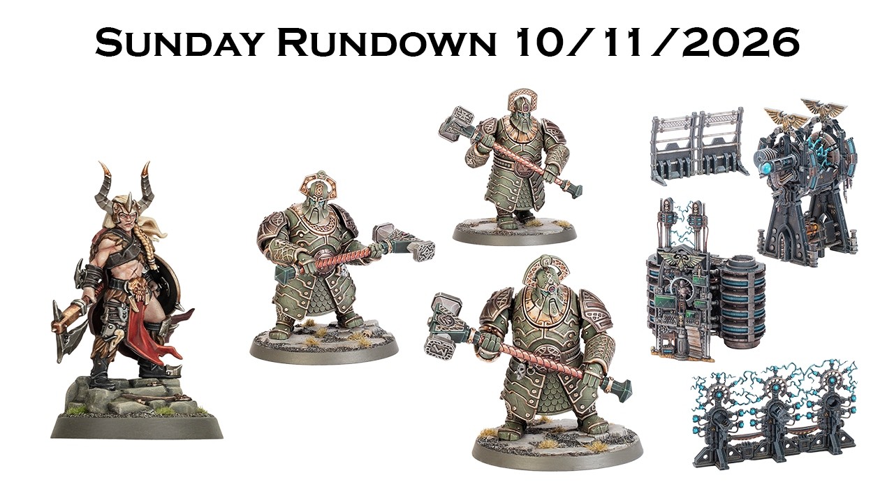 As always, thanks for watching! If you like our content don't forget to like and subscribe! 

Help us keep the lights on: 
patreon.com/miniaturesrundown

Check out our Socials! 
Instagram: https://www.instagram.com/miniatures_rundown/
Facebook: https://www.facebook.com/profile.php?id=100086918150258
Discord: https://discord.gg/xfgtgfaBRC

Gear List with affiliate links. 

Blackmagic Design ATEM Television Studio HD8 ISO  https://amzn.to/4swsW4d
Blackmagic Design Studio Camera 4K Pro   https://amzn.to/3YwNgVi
Amaran 200X S 200Xs Bi-Color COB LED Video Light https://amzn.to/3NaCodo
Rode PodMic Cardioid Dynamic Broadcast Microphone https://amzn.to/3LB1qBW
Shure SM7B Vocal Dynamic Microphone  https://amzn.to/452c2Ar
Lume Cube Studio Panel 2-Point Lighting Kit https://amzn.to/49MLpC0
Lume Cube Flex Light Pro https://amzn.to/4sMZya6
Nanlite PavoTube II 30X 4 Foot Battery Powered RGBWW LED  https://amzn.to/4puTz6G
Panasonic LUMIX GH5M2, 20.3MP Mirrorless Micro Four Thirds Camera https://amzn.to/4jt8Y68

Blackmagic Design ATEM Mini Extreme ISO  https://amzn.to/4bmP9eL

Elgato Key Light - Professional 2800 lumens Studio Light  https://amzn.to/4qdufmW
Aputure Amaran F22C RGBWW Flexible Led Video Light 2500K~7500K,200W  https://amzn.to/45MohkL