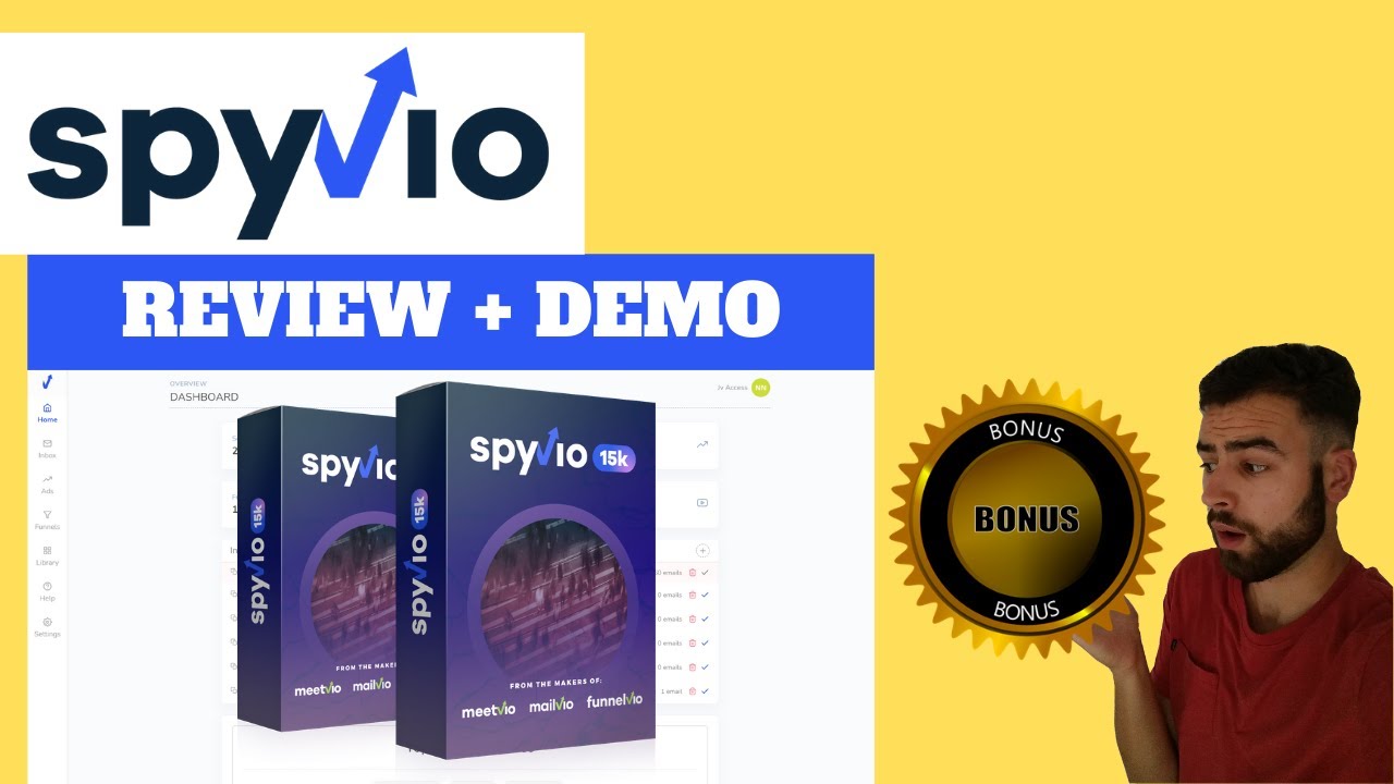 Spyvio Review 🤩Spy Your Competitors Funnels, Ads & Emails +SPYVIO BONUSES🤩
