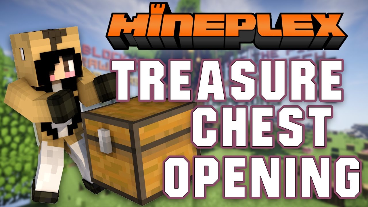 MINEPLEX TREASURE CHEST OPENING! - YouTube
