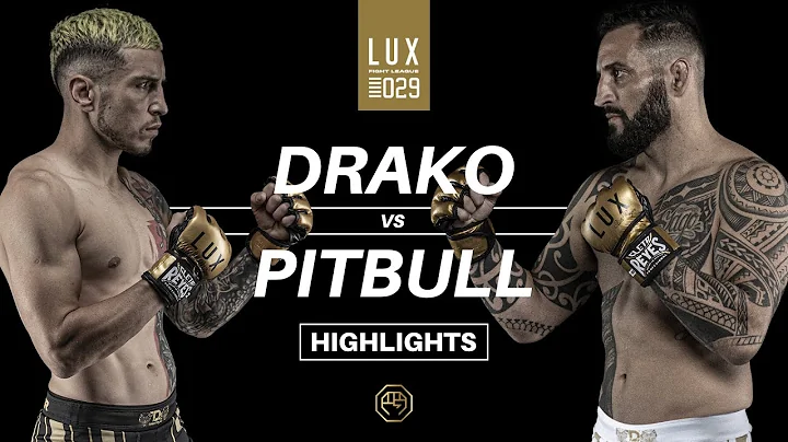 Highlights: Drako Cossio vs Pitbull Martnez | LUX ...
