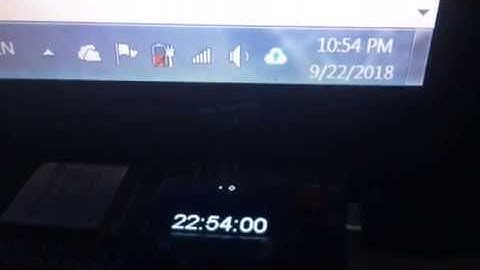 NTP clock using OLED Wemis Lolin ESP32