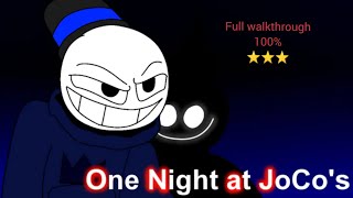 (One Night At Joco's Chapter 1)(Full Walkthrough 100%)