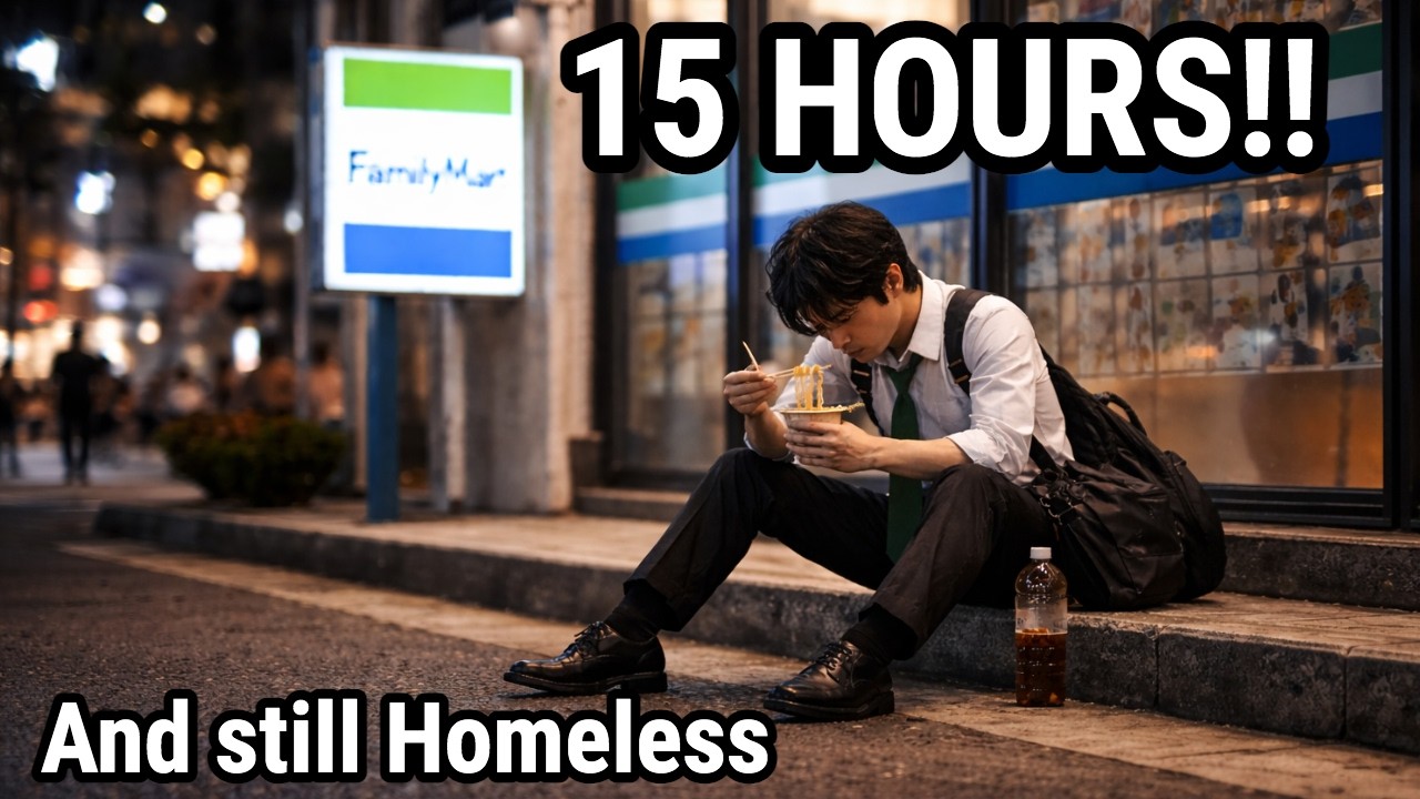 I Work 15 Hours a Day in Tokyo... Here's My Sad Life 🇯🇵