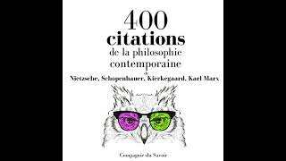 400 citations de la philosophie contemporaine par Karl Marx | Livre Audio Complet