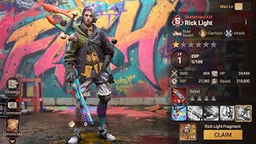 Rick Light, de NIEUWE Rider Super Weapon Hero Eerste blik in de game Doomsday Last Survivors