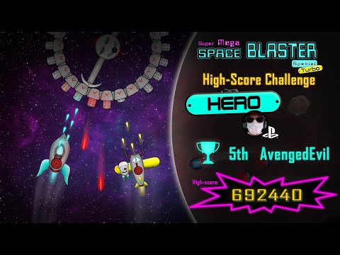 Super Mega Space Blaster Special Turbo - 692440 Points Survival Mode