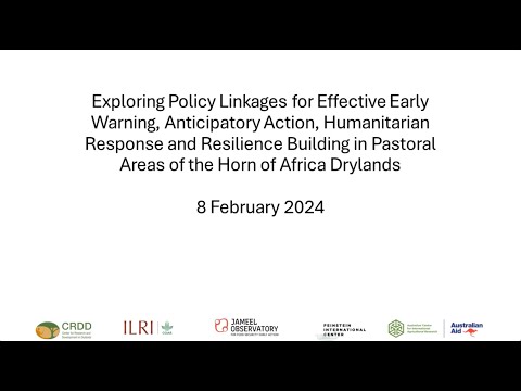 Early warning systems