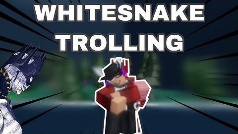Whitesnake trolling | A Bizarre World: Rewritten