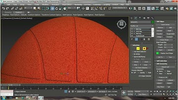 basketball 3d model in 3ds max