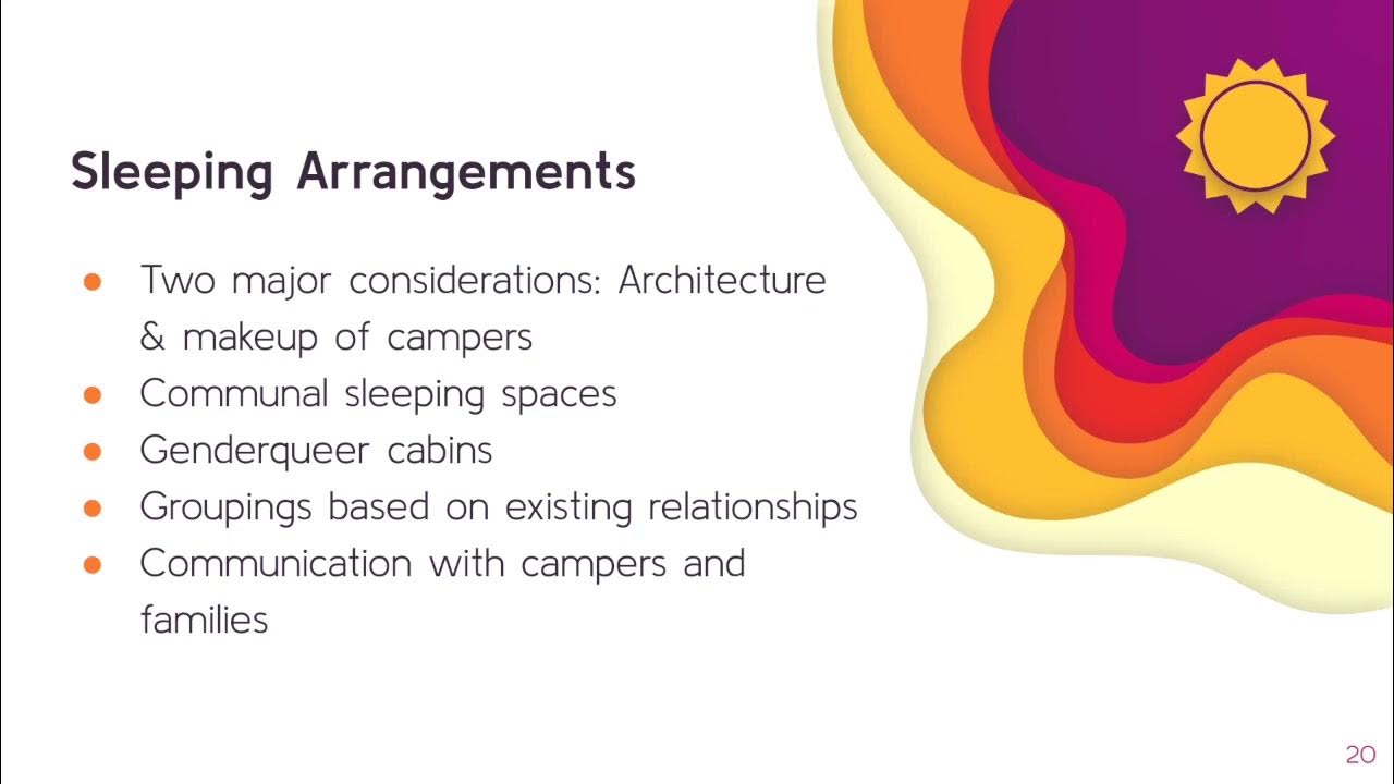 Values Determine Logistics 3 Sleeping Arrangements YouTube