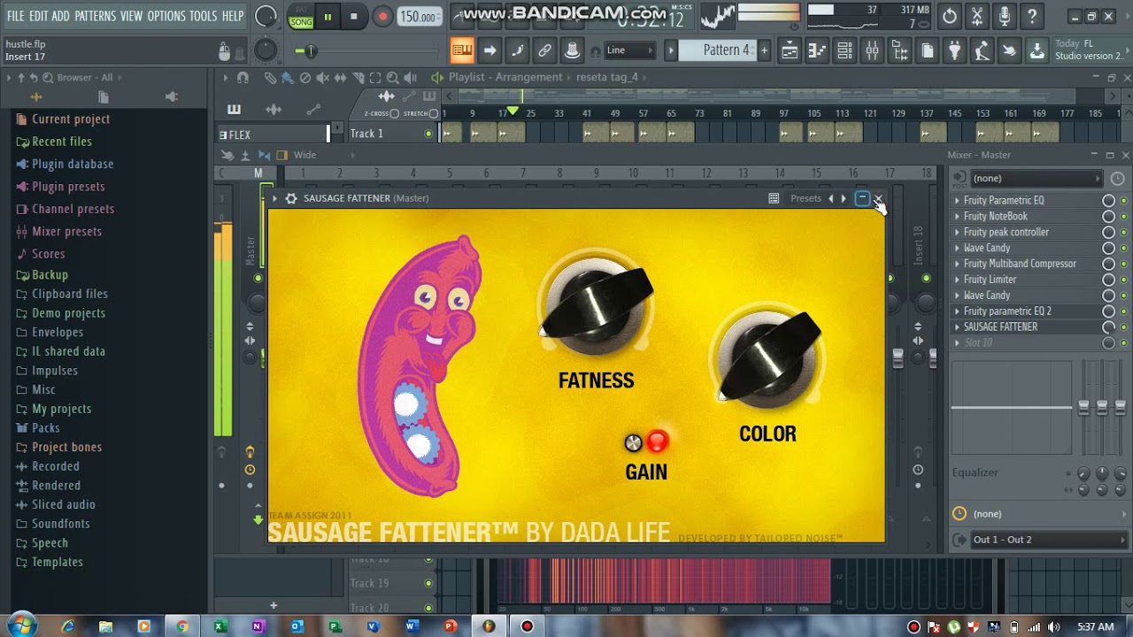 Kickstart FL Studio 20. Как сделать бит в стиле nikitsunami. Sausage Fattener alternative.