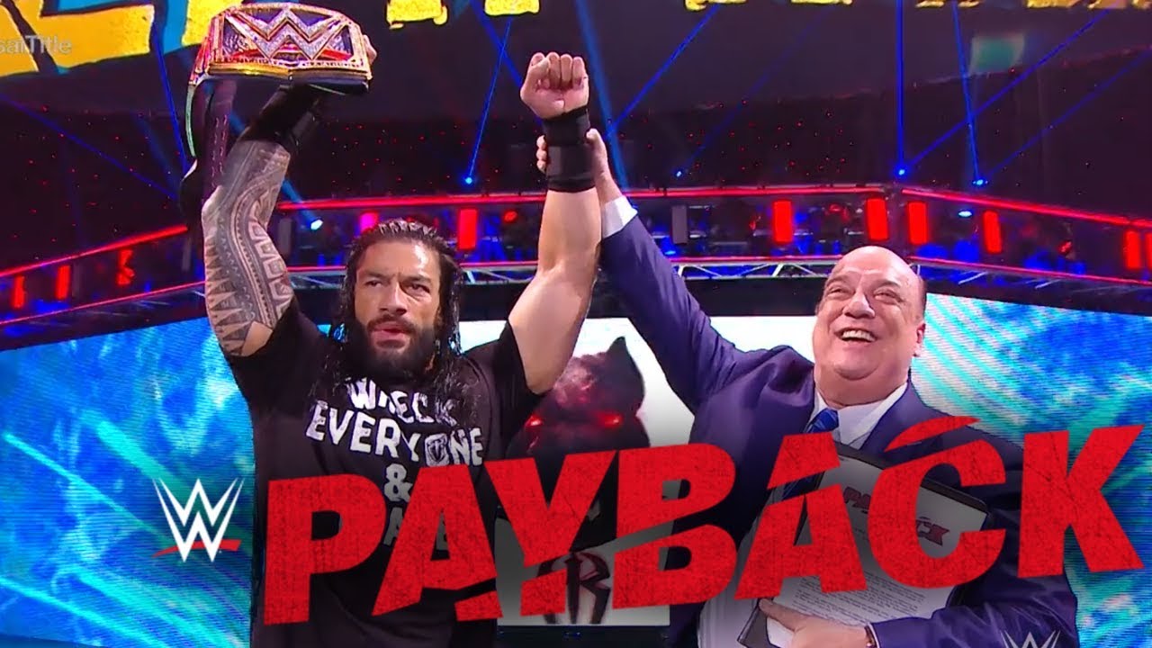 WWE PAYBACK 2020 RESULTADOS y ANÁLISIS en Directo YouTube