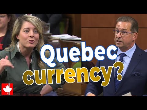 Bloc Liberals Trade Blows Over Parti Québécois S New Plan To Create A New Currency For Quebec