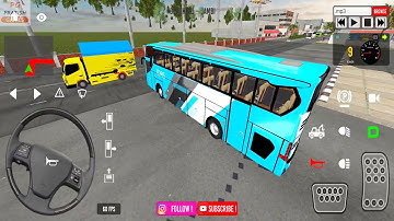 IDBS Simulator Bus Lintas Sumatera - #7 Android Gameplay | Bus Games 2021 for Android Mobile
