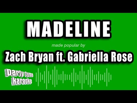 Zach Bryan ft. Gabriella Rose - Madeline (Karaoke Version)