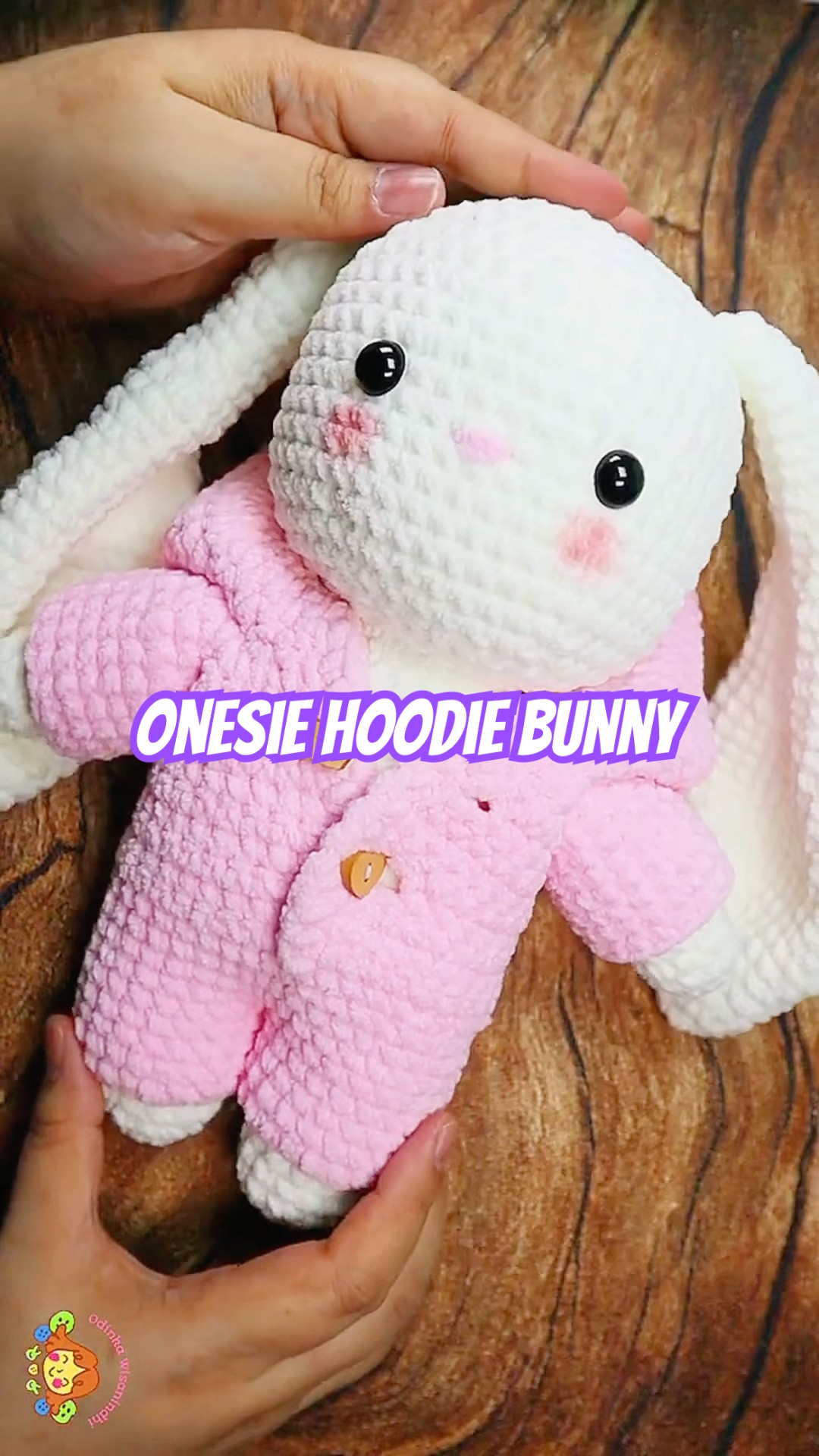 Onesie Hoodie Bunny Amigurumi #crochet #handmade #amigurumi