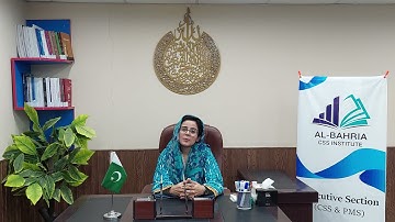 Madam Aqsa Imtiaz CSS and PMS 2020 Written Part Qualifier  | Pride of Al-Bahria CSS Institute