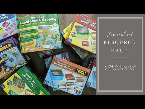 Homeschool Haul | Lakeshore Learning | Gameschooling