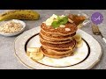 Banana Oatmeal Blender Pancakes | Homemade Food by Amanda