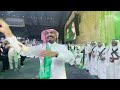 عرضة استثنائية بمشاركة نجوم الفن السعودي بعد انتهاء أوبريت هامة طويق 