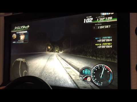 頭文字D8　秋名湖　左　2'06"111   BRZ