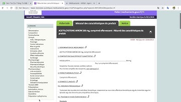 (Pháp) Tra cứu thông tin thuốc trên cơ sở dữ liệu của Pháp ANSM (HDSD thuốc)