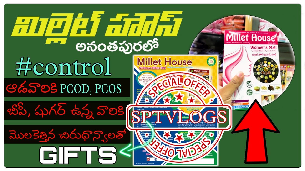 Anantapur Vlogs Millet House in Anantapur Healthy Millets Food