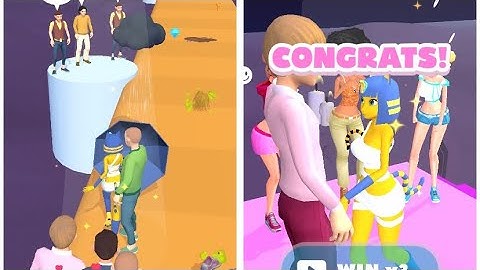 Makeover Run 👸💄👗 NEW UPDATE!! All Levels Gameplay Android,iOS MKR21 #2