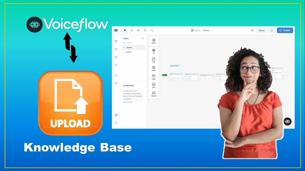 How to Upload Files to the Knowledge Base in Your Voiceflow Chatbot for ...