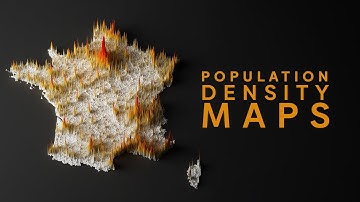 3D Population Europe Maps of TOP26 Countries (2025)