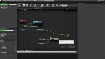UE4 Blueprint tutorial: Interpolated light flicker - Actor Blueprint