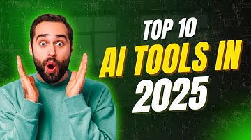 Top 10 AI Tools You Must Use in 2025 | Best Artificial Intelligence Apps & Websites | SYNTHORA | AI